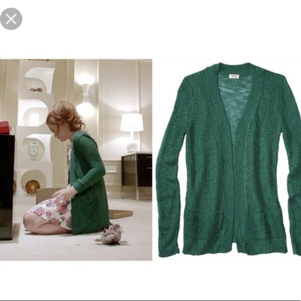 Lydia Martin Green Cardigan